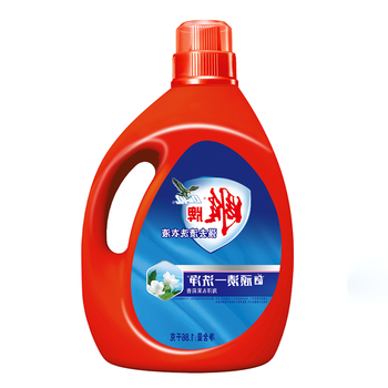 雕牌 清雅茉莉强去渍洗衣液 小包装 1.86kg 强去渍