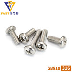 法思特 316十字盘头机螺钉 M5 16mm