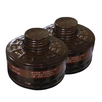 普达 金属滤毒盒(小罐) P-A-2 滤罐