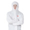  3M 4515 白色带帽连体防护服 XL 170-175 白色