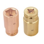 X-SPARK 防爆1/2"加长风动套筒方-7110C-AL 10mm 7110C-10-AL