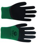 帮手仕 发泡挂胶手套 409 均码 绿色