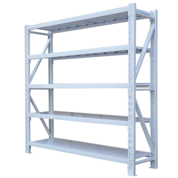 思特博Stable 中型五层货架主架 2000mm*600mm*1800mm（五层，500KG）-白色