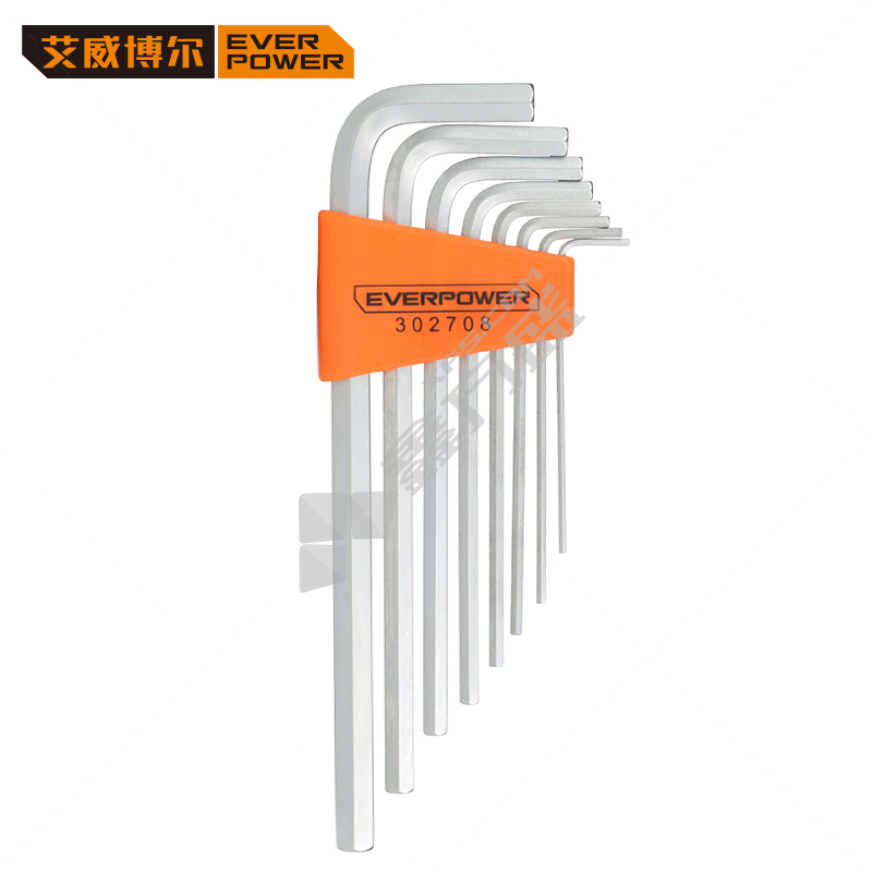 艾威博尔 8件套平头加长内六角 1.5~8mm 8件套 302708
