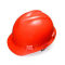 梅思安 PE超爱戴标准型安全帽 配涤纶 D型下颌带 10166977 V型 白色