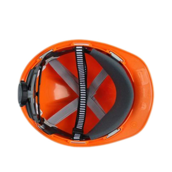 梅思安 ABS标准型超爱戴安全帽 配D型下颌带 10193621 V型 透气型 橙色