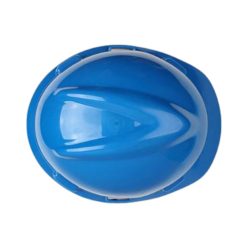 梅思安 ABS一指键标准型安全帽 配尼龙针织 D型下颌带 10146534 V型 蓝色