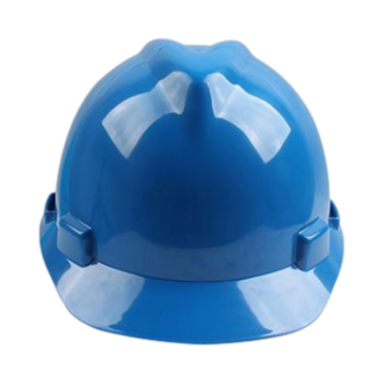梅思安 ABS一指键标准型安全帽 配国标C型下颌带 10146523 V型 湖蓝色