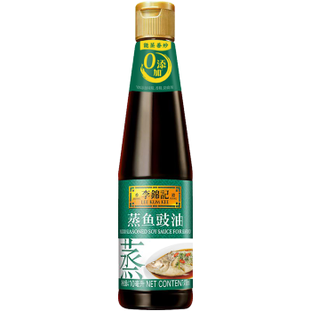 副食调料(李锦记蒸鱼豉油) 410ml*12瓶