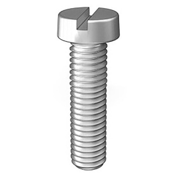 法思特 GB65-76 304一字圆柱头机螺钉 洗白M4 M4 5mm