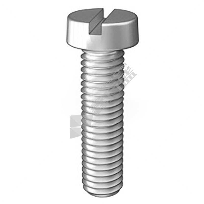 法思特 GB65-76 304一字圆柱头机螺钉 洗白M4 M4 5mm