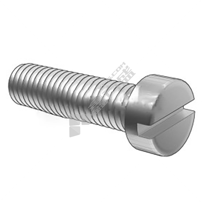 法思特 ISO1207 304一字圆柱头机螺钉 洗白 M2.5 M2.5 5mm