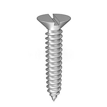 法思特 DIN7972 304一字沉头自攻钉 洗白ST2.2 ST2.2 22mm