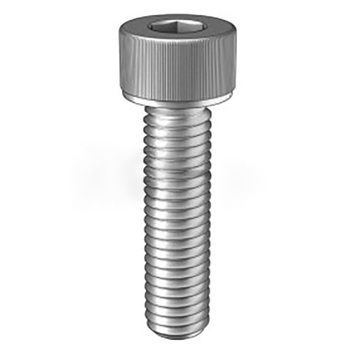 法思特 ANSI/ASME B18.3SH 304内六角圆柱头机螺钉滚花细牙 洗白  1/4-28  3/4