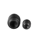 鹏驰EG DIN916 45H内六角凹端紧定螺钉 发黑 全牙 M6 M6 5mm 1mm
