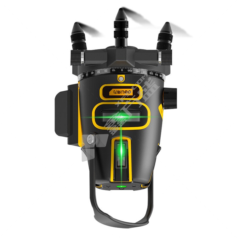 得力 激光水平仪2线 ClassⅡ ≤10m 515nm DL332302