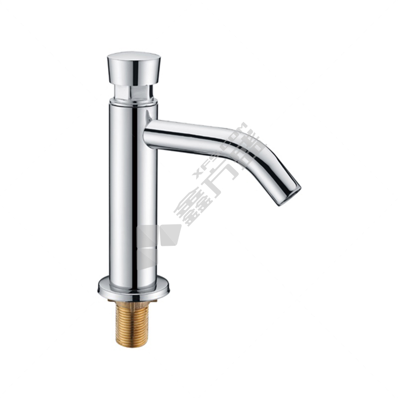 欧泰 OT-401003 单柄单孔 手按延时龙头 面盆龙头 单冷款 铜