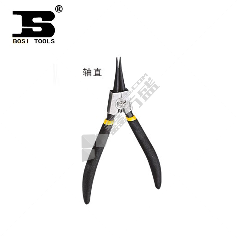 波斯 BOSI 精品轴直挡圈钳 6" BS213264