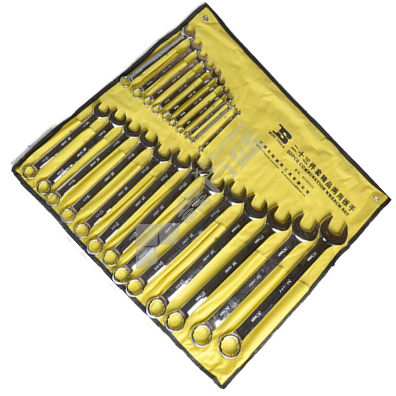 波斯 BOSI 精品套装两用扳手 8~24mm 12件套 BS392212