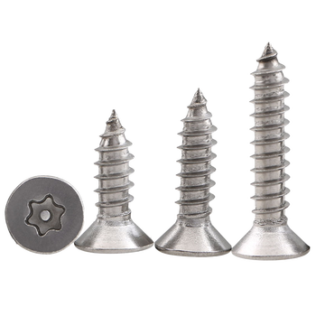 法思特 GB2670.2带柱 304梅花带柱沉头自攻钉 洗白ST3.9 ST3.9 13mm