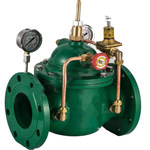 上海良工 400X铸铁流量控制阀 DN40 400X