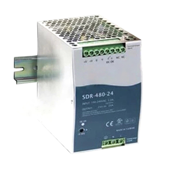 台湾明纬 SDR-120系列 开关电源 SDR-480-24 480W 24V