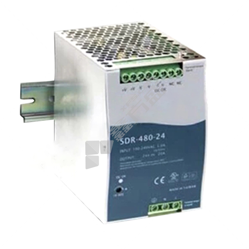 台湾明纬 SDR-120系列 开关电源 SDR-480-24 480W 24V