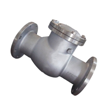 力 304 不锈钢旋启法兰止回阀 DN80 H44W-16P PN16