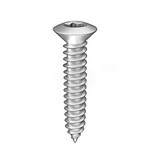 法思特 GB2670.3 316梅花半沉头自攻钉 洗白ST3.5 ST3.5 13mm