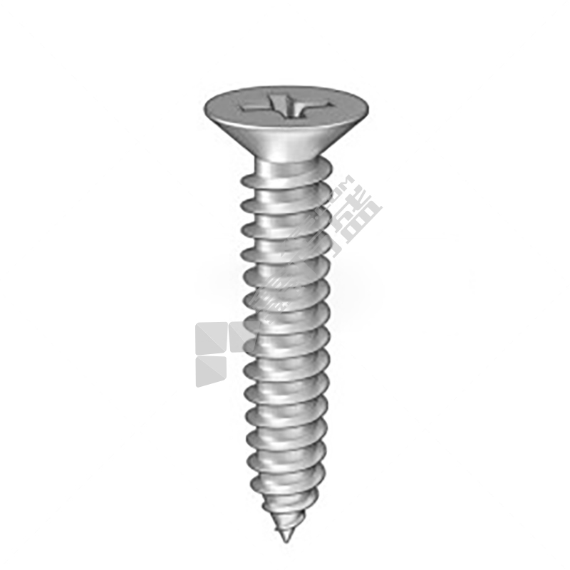 法思特 316十字沉头自攻钉ST3.9 洗白 DIN7982 ST3.9 13mm