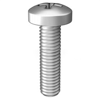 法思特 316十字球面圆柱头机螺钉M2.5 洗白DIN7985HP M2.5 20mm