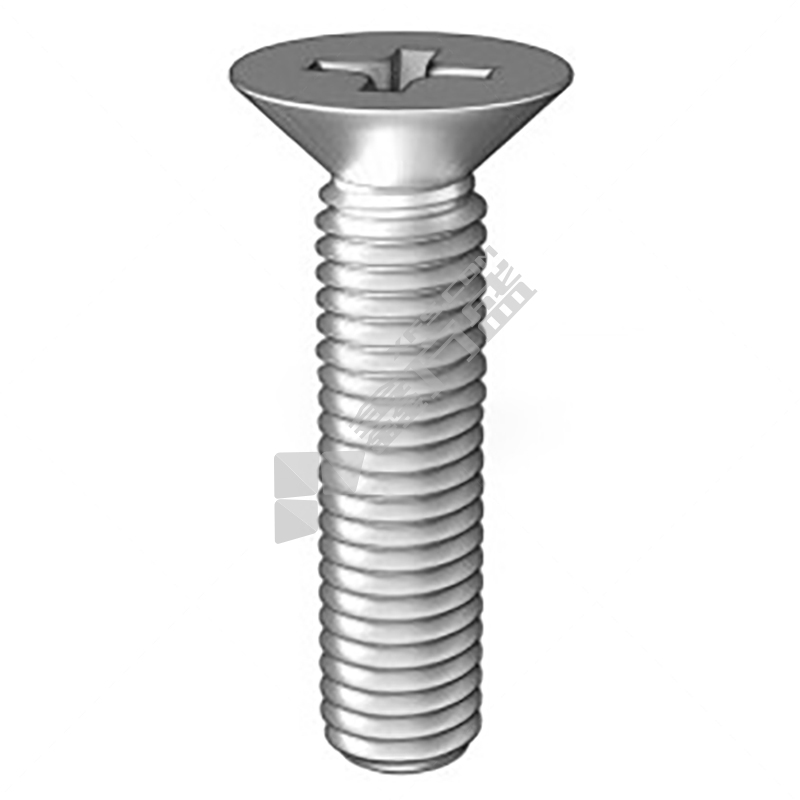 法思特 ISO7046 316十字沉头机螺钉 洗白 M5 M5 30mm