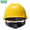 梅思安 PE标准型超爱戴安全帽 配C型下颌带 10195597 V型 黄色