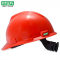 梅思安 PE标准型超爱戴安全帽 配C型下颌带 10195599 V型 红色