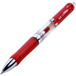真彩 按键签字笔A47 按键 0.5mm 红色