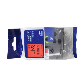 兄弟 TZe-451 色带 红底黑字 TZe-451 24mm