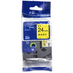 兄弟brother 标签机色带 TZe-651 黄底黑字 24mm 黄底黑字 TZe-651 黄底黑字 24mm   标签色带