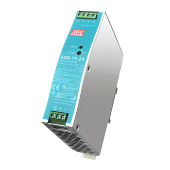 台湾明纬 EDR-75系列 开关电源 EDR-75-24 75W 24V