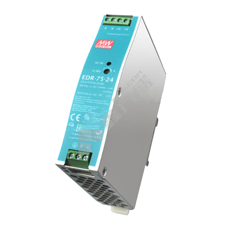 台湾明纬 EDR-75系列 开关电源 EDR-75-24 75W 24V
