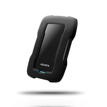 威刚ADATA HD330防震抗摔移动机械硬盘 5T 黑色 USB3.2 HD330