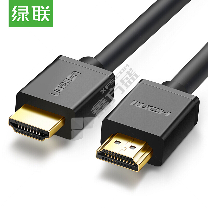 绿联UGREEN HDMI数字高清线10107 10107 HDMI线2.0版 2m  黑