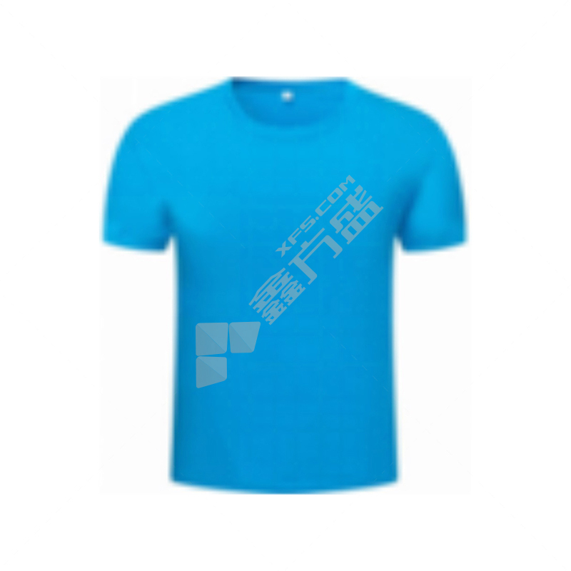 禾威 全棉精梳T恤 北京主備 007 湖藍色 100%棉 007 S 110 湖藍色  規格型號：007/S 110/湖藍色