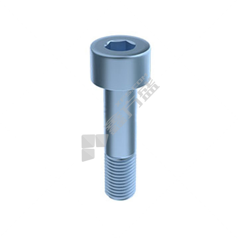 晋德 GB70-85 8.8级蓝白锌内六角螺栓 半牙 M10 60mm 