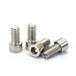 法思特 ANSI/ASME B18.3SH 304内六角圆柱头机螺钉细牙 洗白  10#-32  3/4