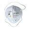 3M 9502V+头戴式带阀自吸过滤式呼吸器口罩环保装 白色 头戴式 KN95