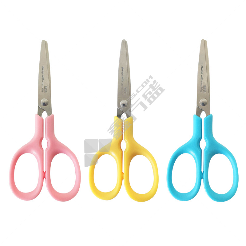 晨光 ASS91333 办公剪刀 120mm 混色