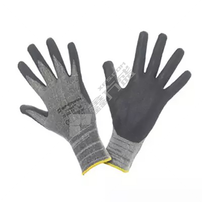 霍尼韦尔 舒适微孔发泡丁腈涂层手套 9号 灰色 2232273CN