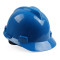梅思安 PE带孔豪华型一指键安全帽 配涤纶帽衬D型下颚带 10146617 V型 透气型 白色