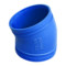 建支 内外涂塑蓝22.5°沟槽弯头 DN150 φ165 蓝色