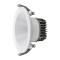 雷士照明 LED筒灯NLED9255A 12W/5700k 哑光银 深藏防眩